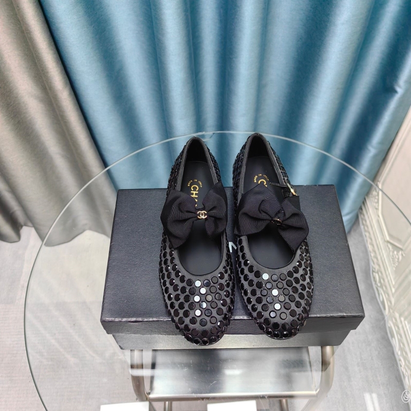 Ch*el flat shoes